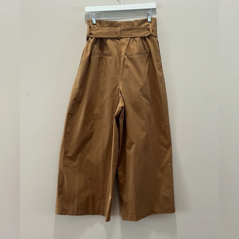 Anthropologie Brown Wide Leg Pants - Picture 10 of 12